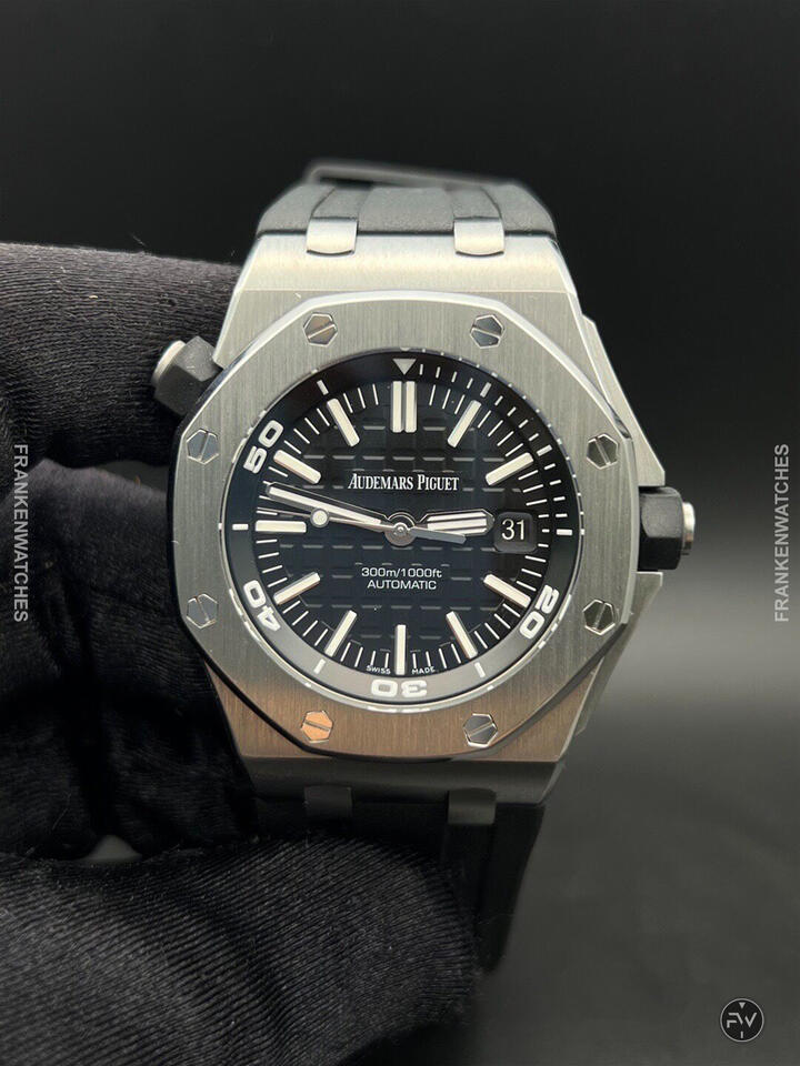 Custom Franken Offshore Diver Black Dial