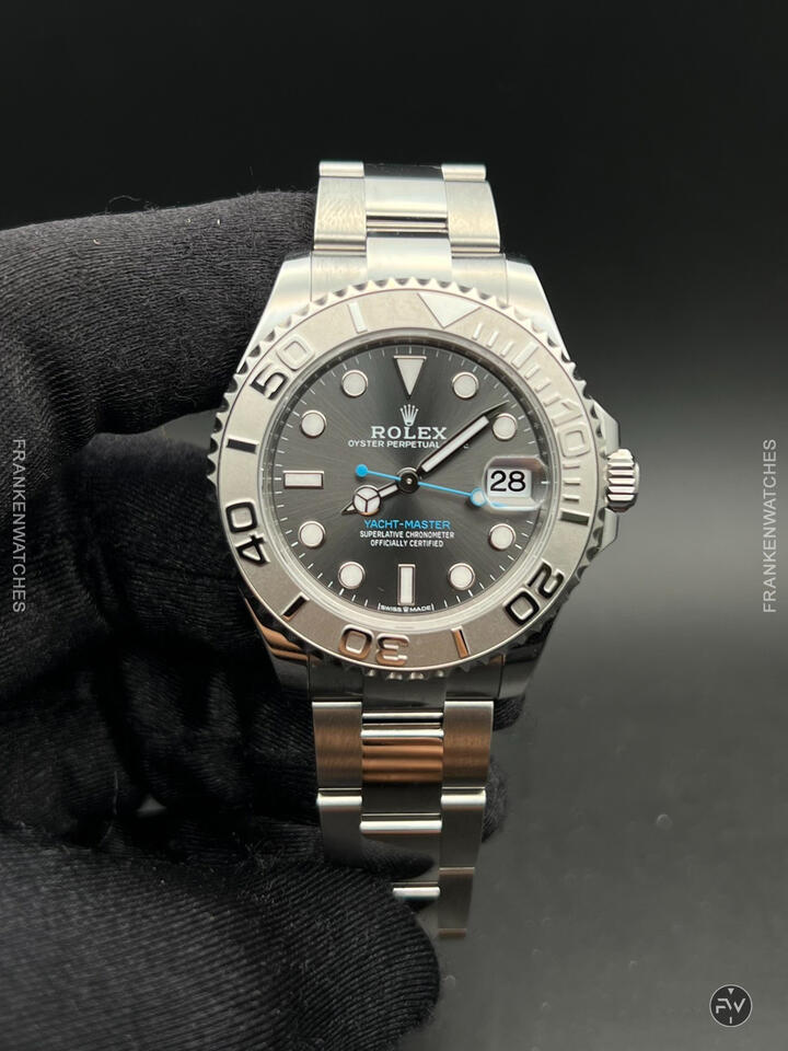 Custom Franken Rolex Yachtmaster Slate Dial