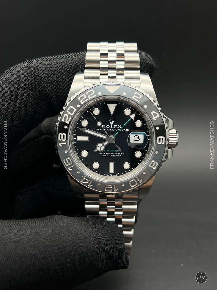 Custom Franken Rolex GMT Bruce Wayne Jubilee