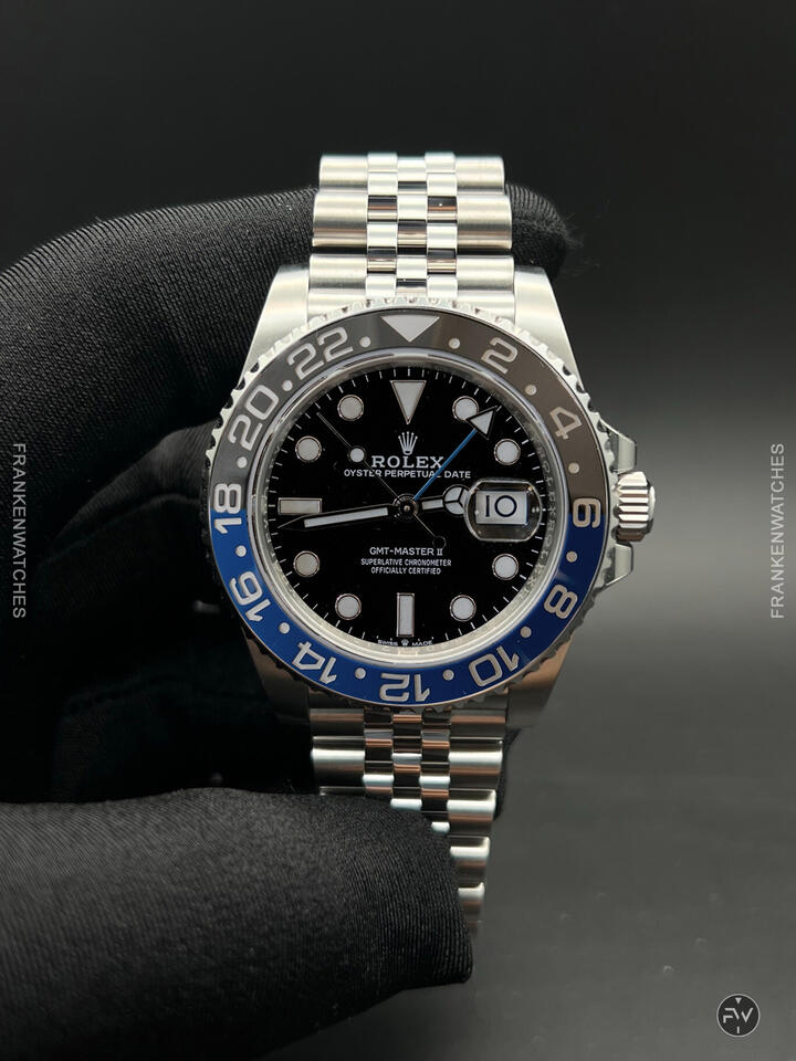 Custom Franken Rolex GMT Batgirl Jubilee