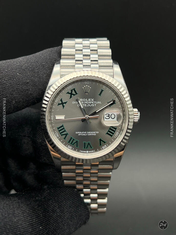 Custom Franken Datejust 41 Wimbledon