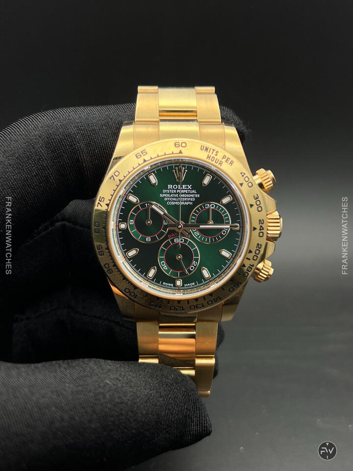 Custom Franken Daytona John Mayer Green Dial