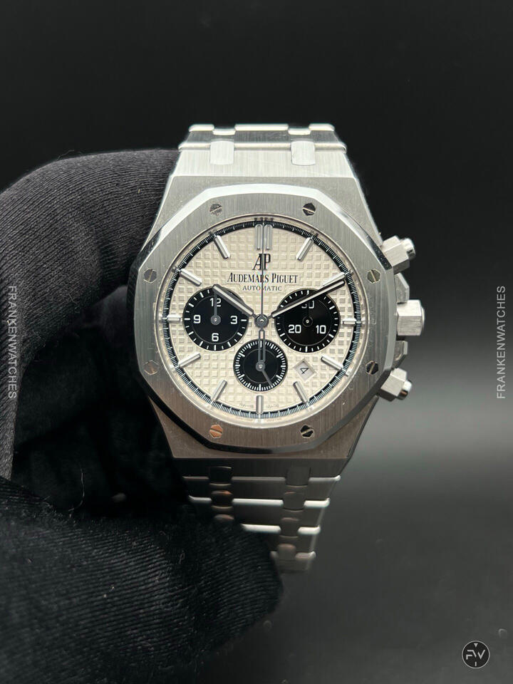 Custom Franken Royal Oak Chrono Panda Dial